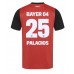 Maillot de foot Bayer Leverkusen Exequiel Palacios #25 Domicile vêtements 2024-25 Manches Courtes